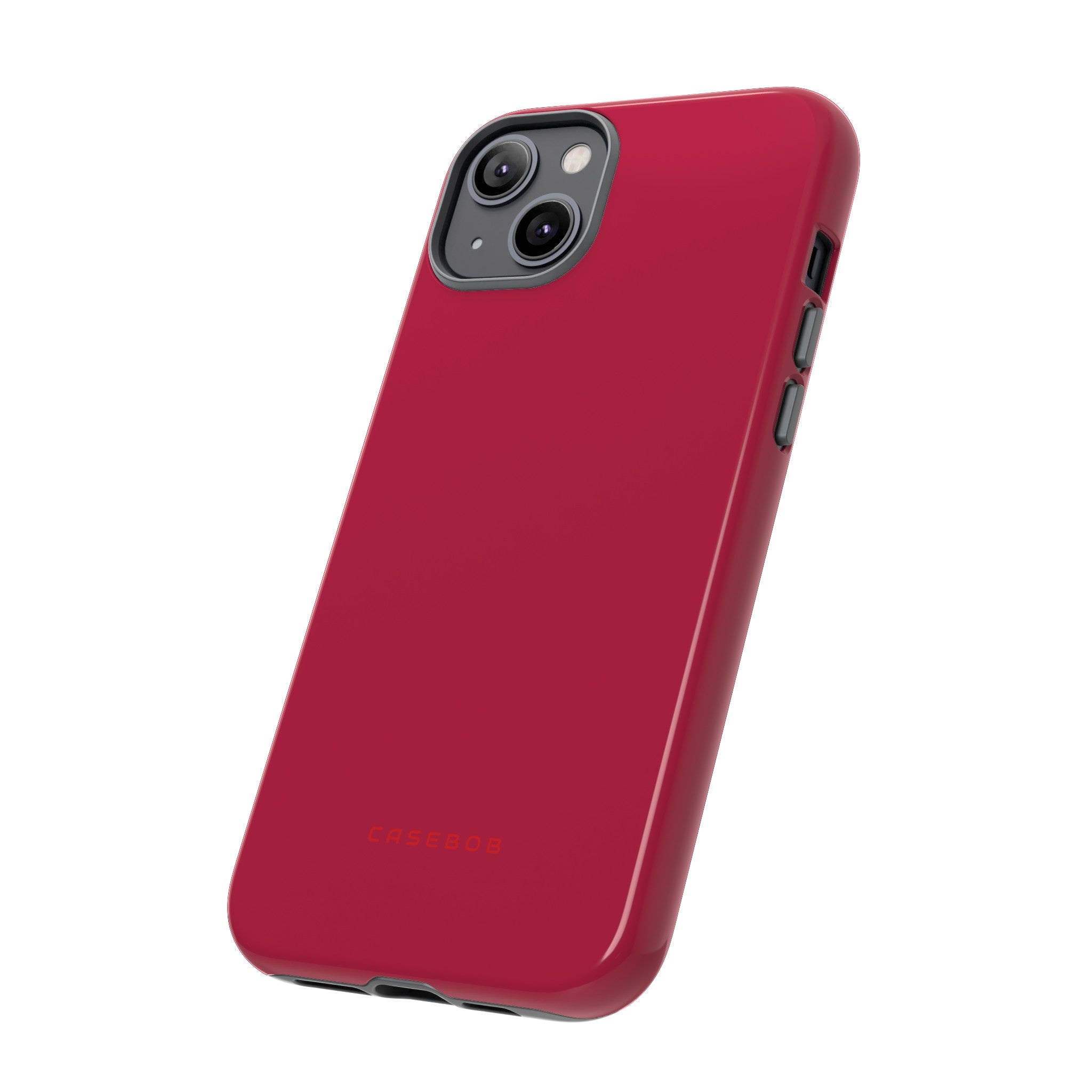 Bright Red Maroon - Protective Phone Case