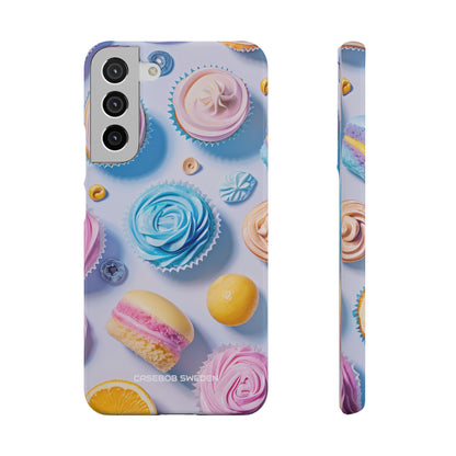 Pastel Whimsy Desserts - Slim Samsung S22 Phone Case