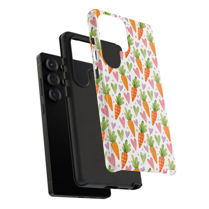Carrots Embrace Hearts - Samsung Case