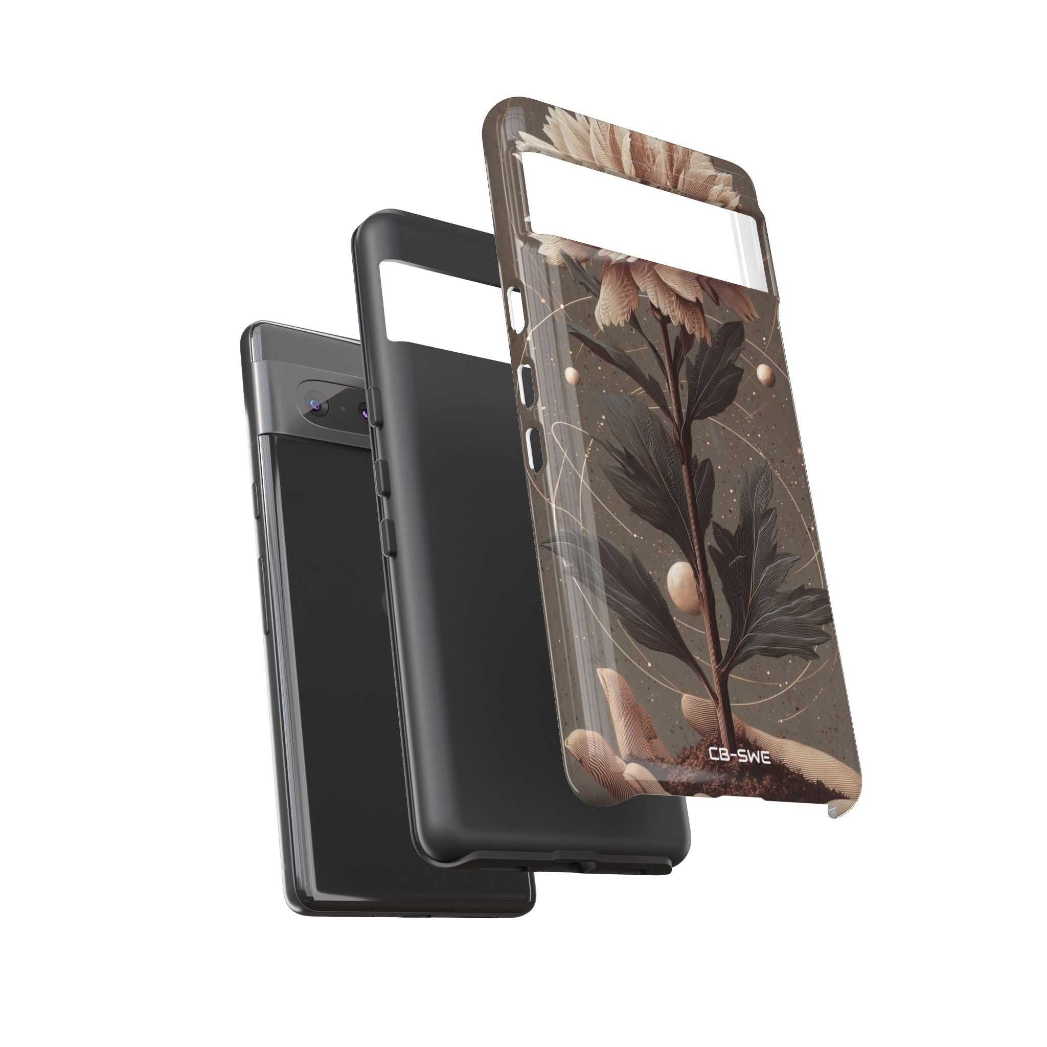Celestial Flower Embrace - Google Pixel Case