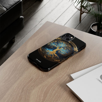 Cosmic Tree Radiance - iPhone Case