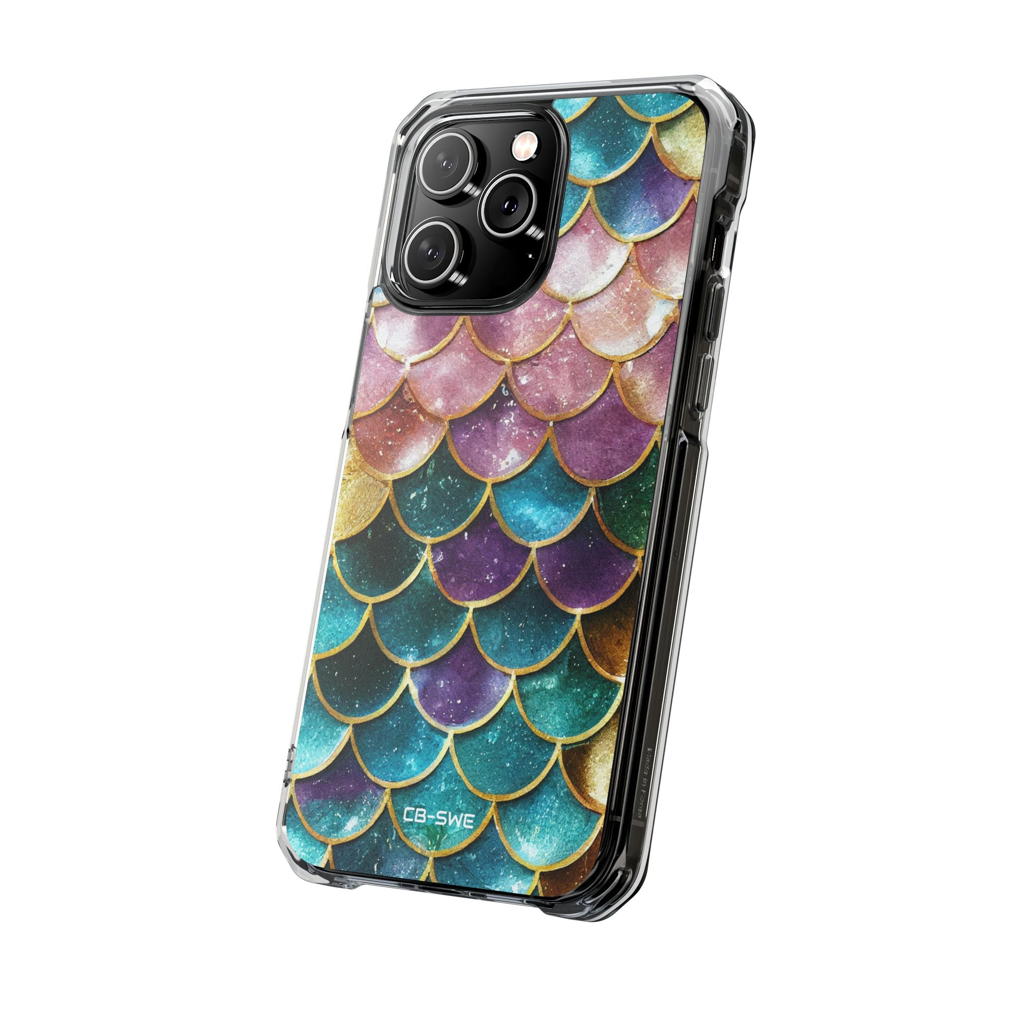 Mermaid Scale Radiance iPhone Case - Impact