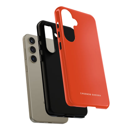 Orange Red Samsung S24 - Tough Phone Case