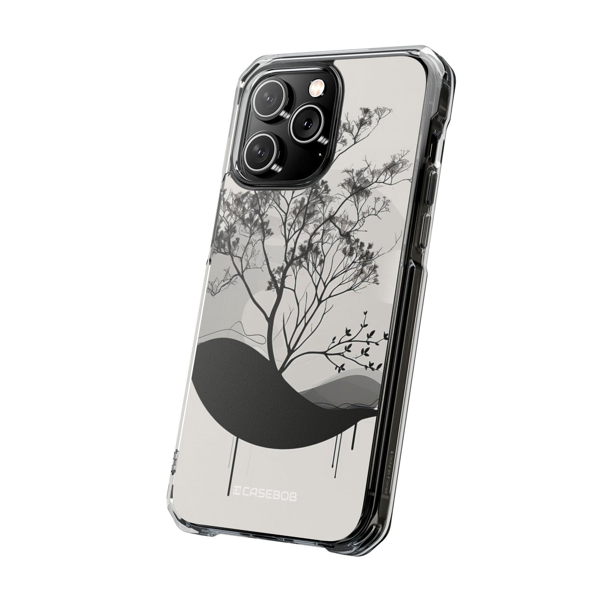 Ethereal Silhouette - Phone Case for iPhone (Clear Impact - Magnetic)