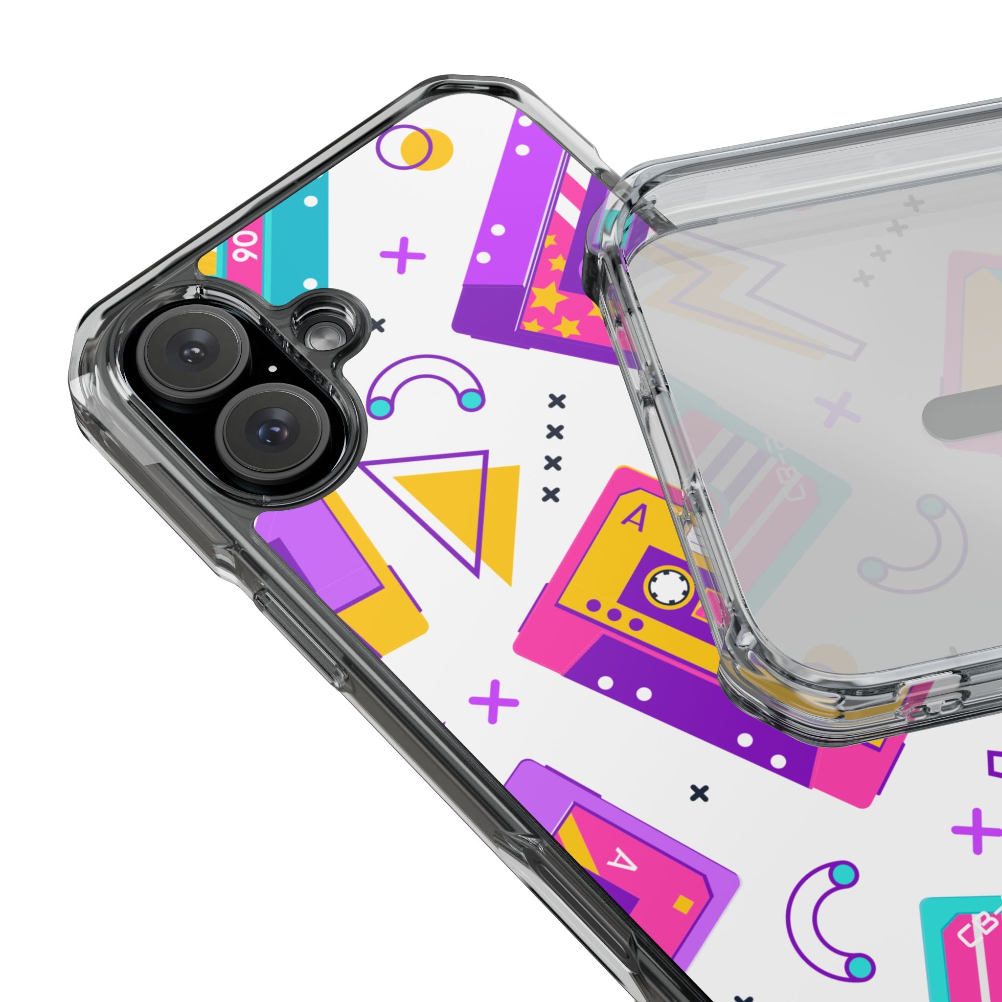 Retro Cassette Chaos iPhone Case - Impact