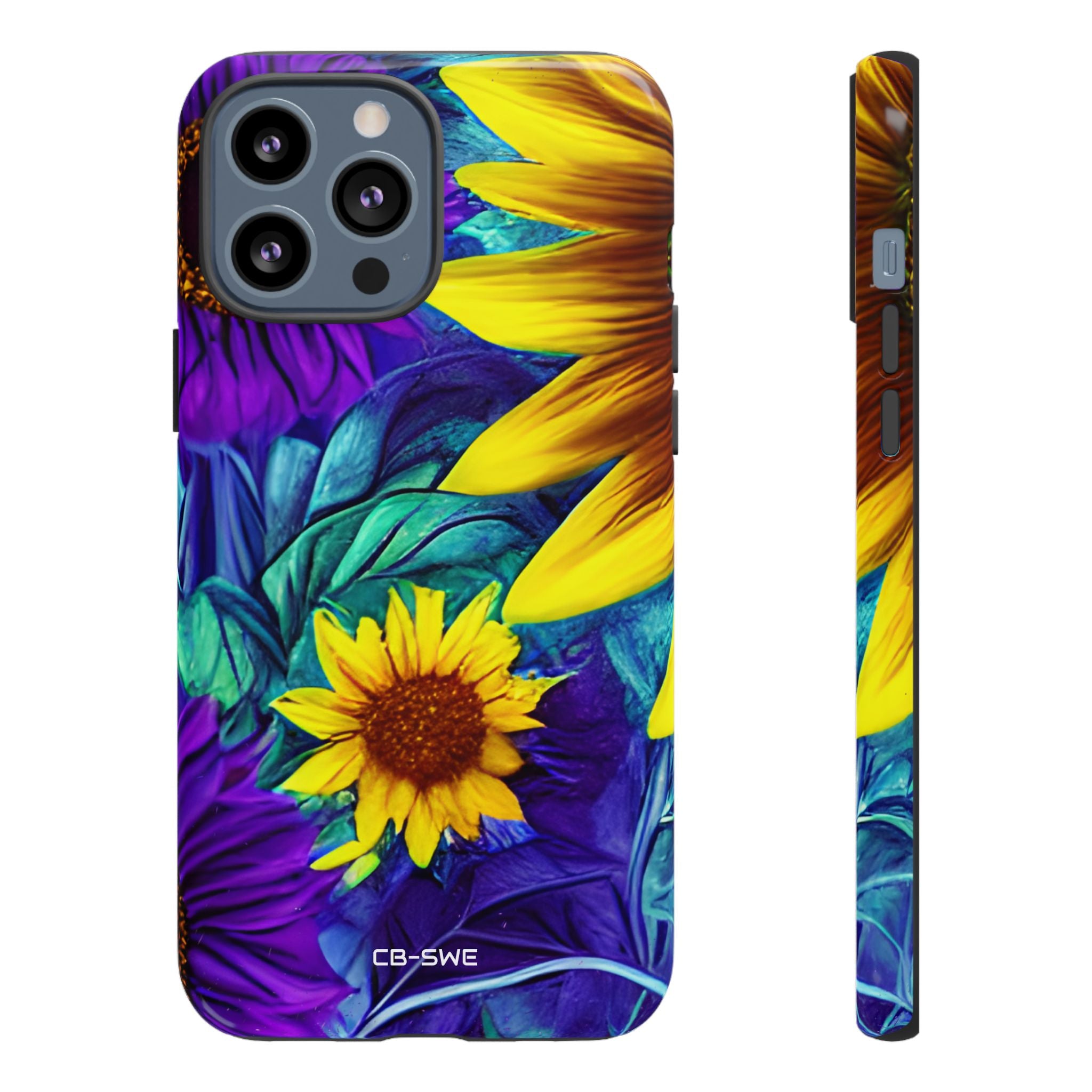 Surreal Floral Dreamscape - iPhone Case