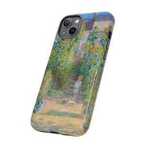 The Artist's Garden at Vétheuil - Protective Phone Case