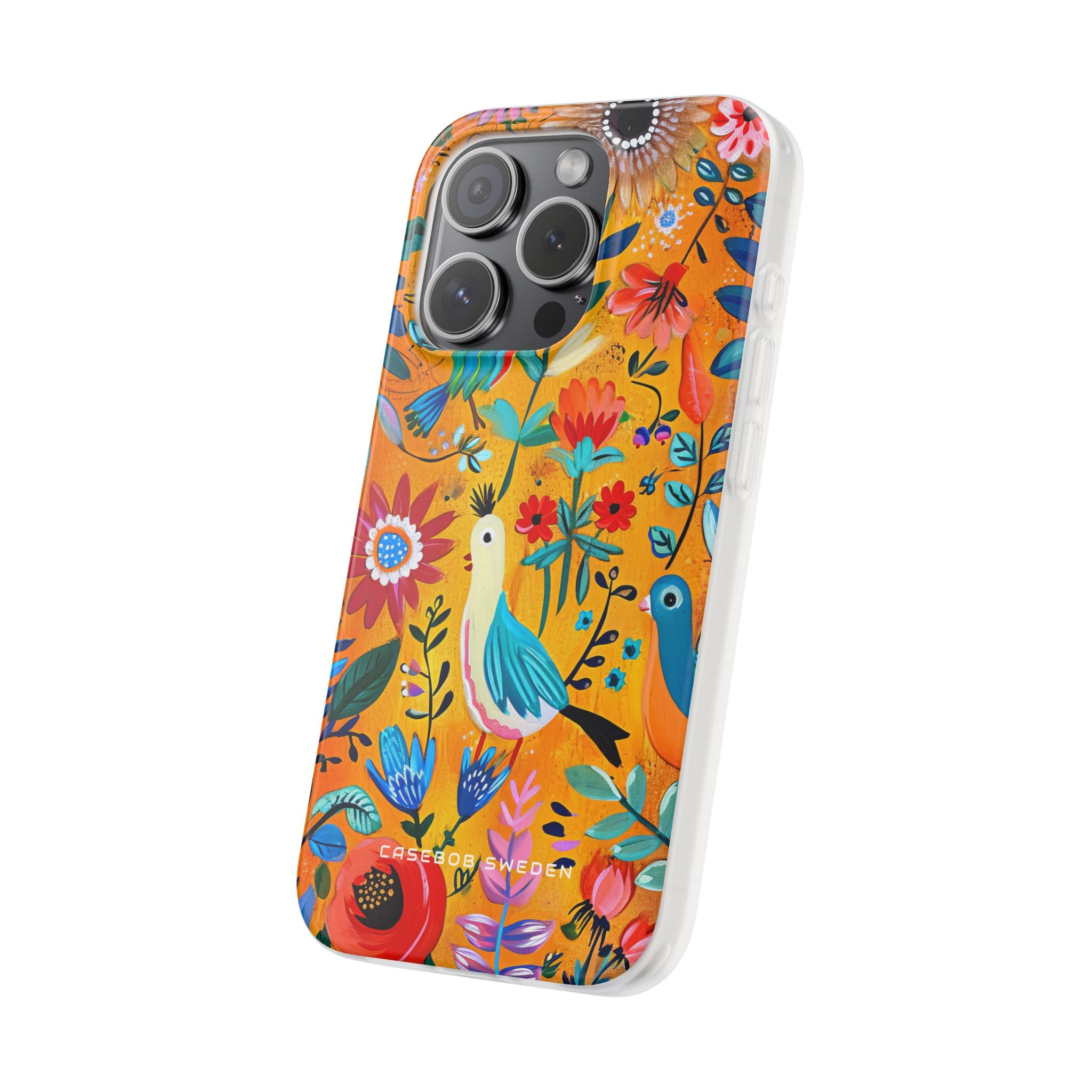 Whimsical Vintage Nature Harmony iPhone 15 - Flexi Phone Case