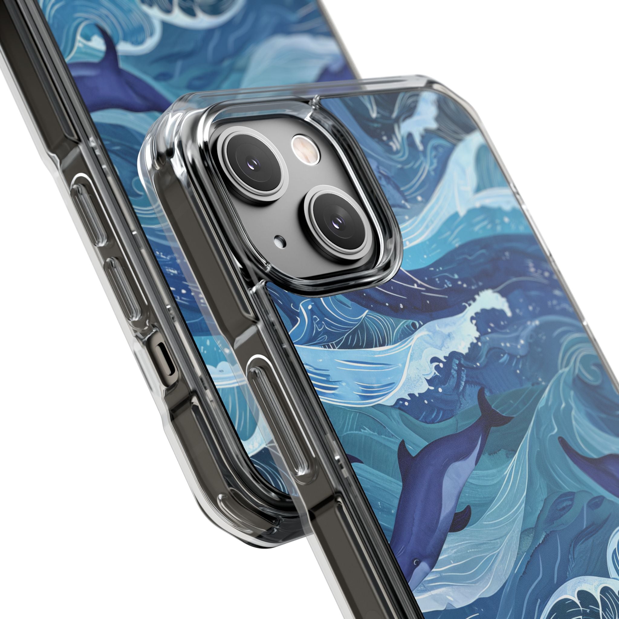 Dolphin Waves iPhone 14 Case - Impact