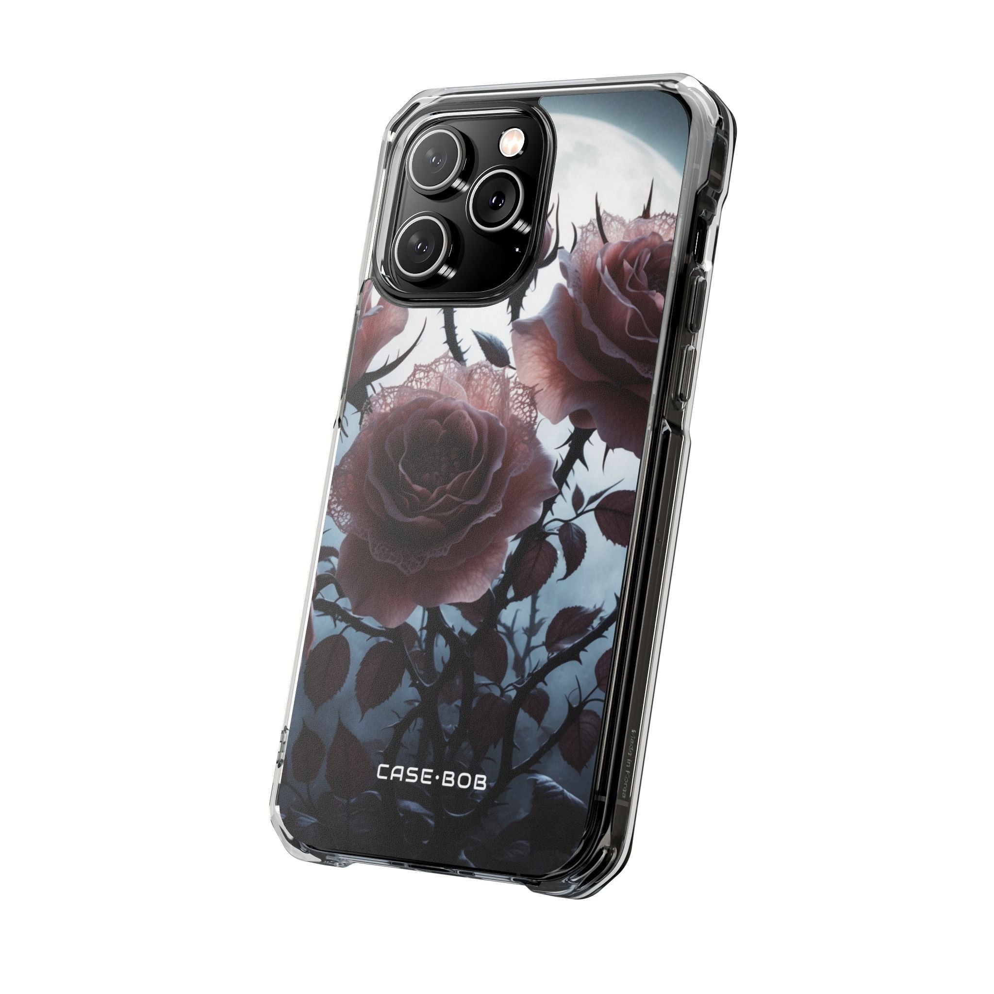 Luminous Rose Thorns iPhone 14 Pro Max Case - Impact