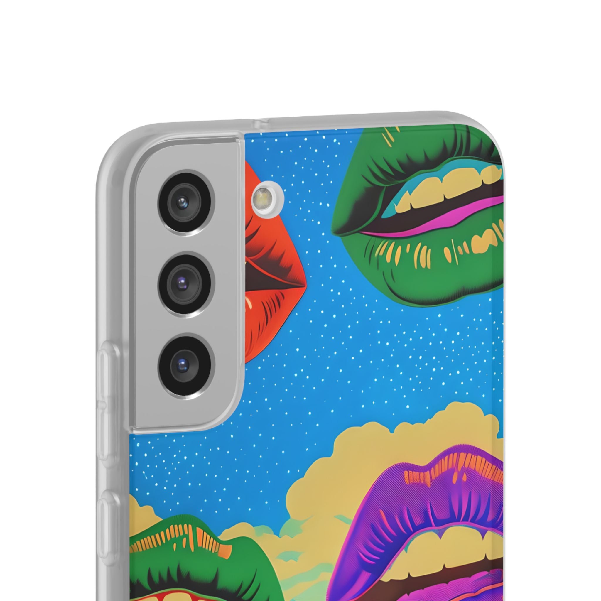 Colorful Lipscape Samsung S22 Plus Case - Soft