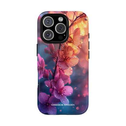 Pink Bloom Serenity - Tough iPhone 16 Phone Case