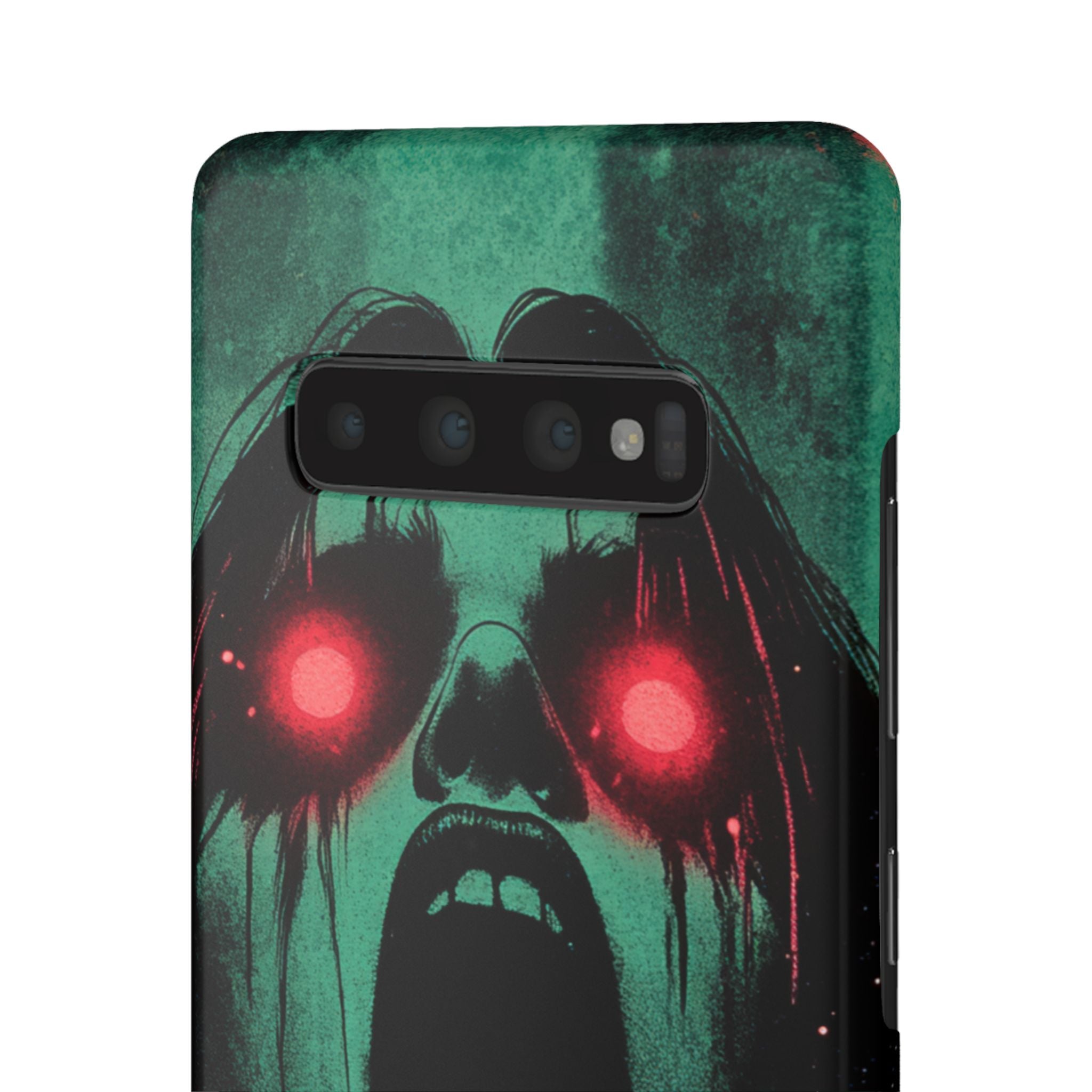 Haunting Glow of Gothic Eyes Samsung S10 - Slim Phone Case