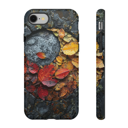 Autumn Peace Leaf Sign - Protective Phone Case