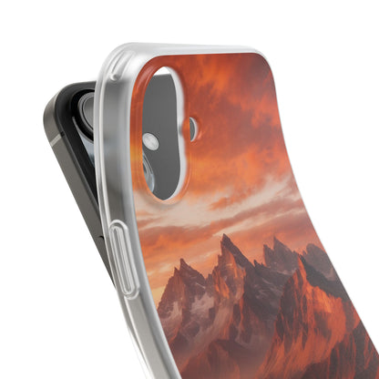 Jagged Glow iPhone 16 Plus Case - Soft