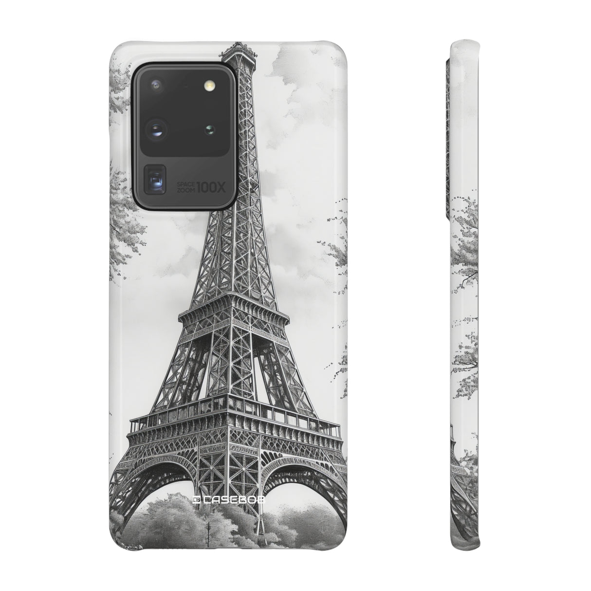 Parisian Monochrome Majesty | Slim Phone Case for Samsung