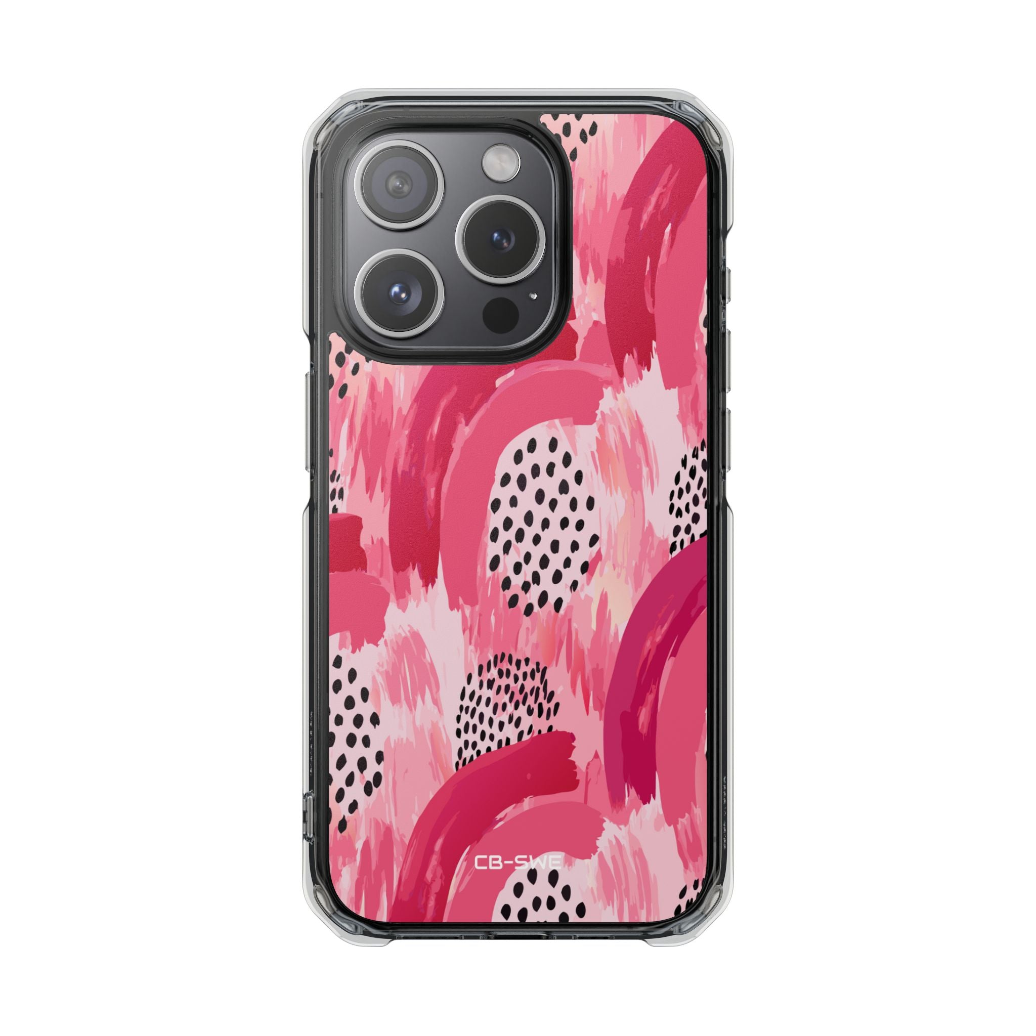 Vibrant Brushwork Dance iPhone Case - Impact