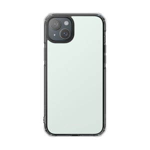 Mint Cream | Phone Case for iPhone (Clear Impact Case - Magnetic)