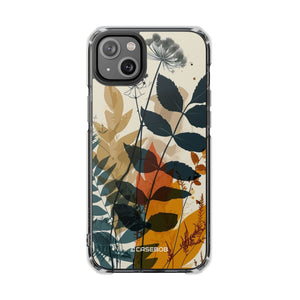 Botanical Serenity – Handyhülle für iPhone (Clear Impact – Magnetisch)