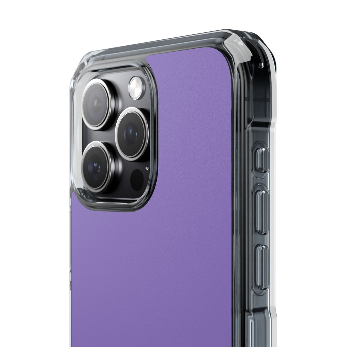 Middle Blue Purple | Phone Case for iPhone (Clear Impact Case - Magnetic)