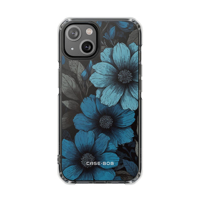 Blue Petal Radiance iPhone 14 Case - Impact