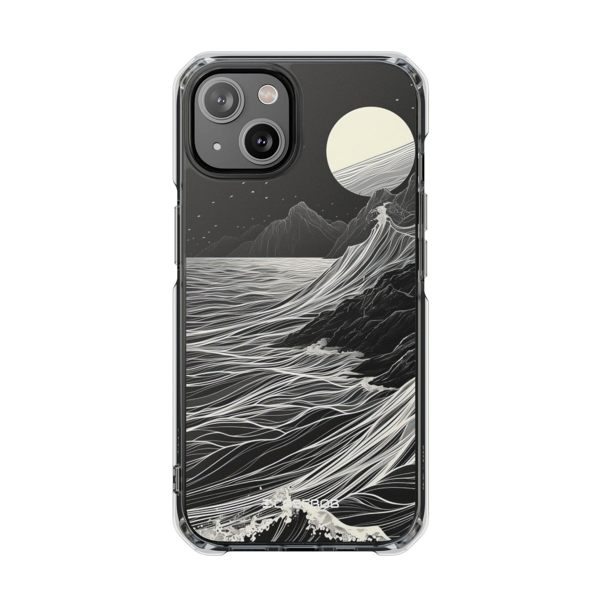 Moonlit Serenity - Phone Case for iPhone (Clear Impact - Magnetic)