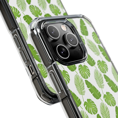 Tropical Leaf Harmony iPhone Case - Impact