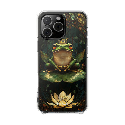 Crowned Frog Rests iPhone Case - Impact