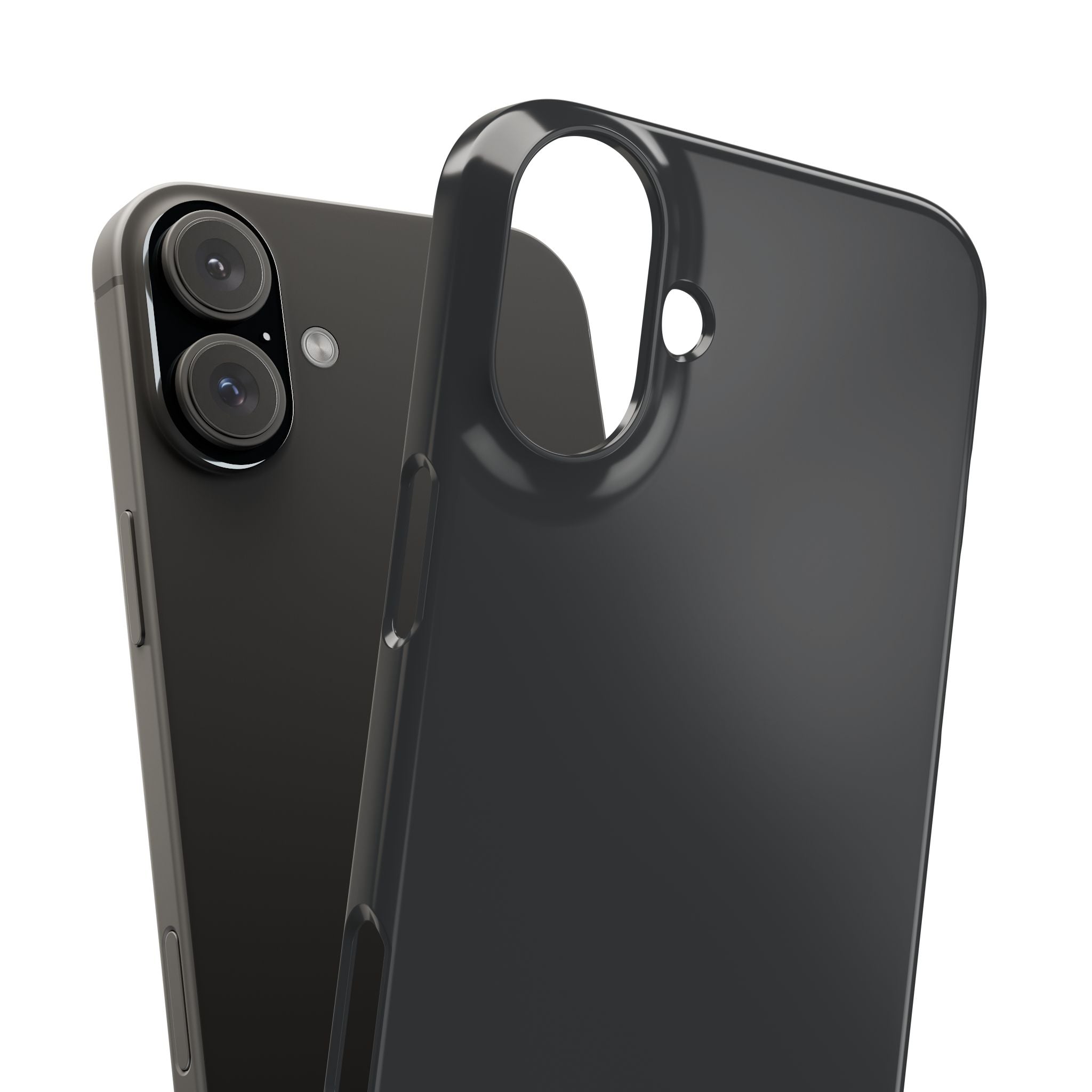 Graphite Black - Slim iPhone 16 Phone Case