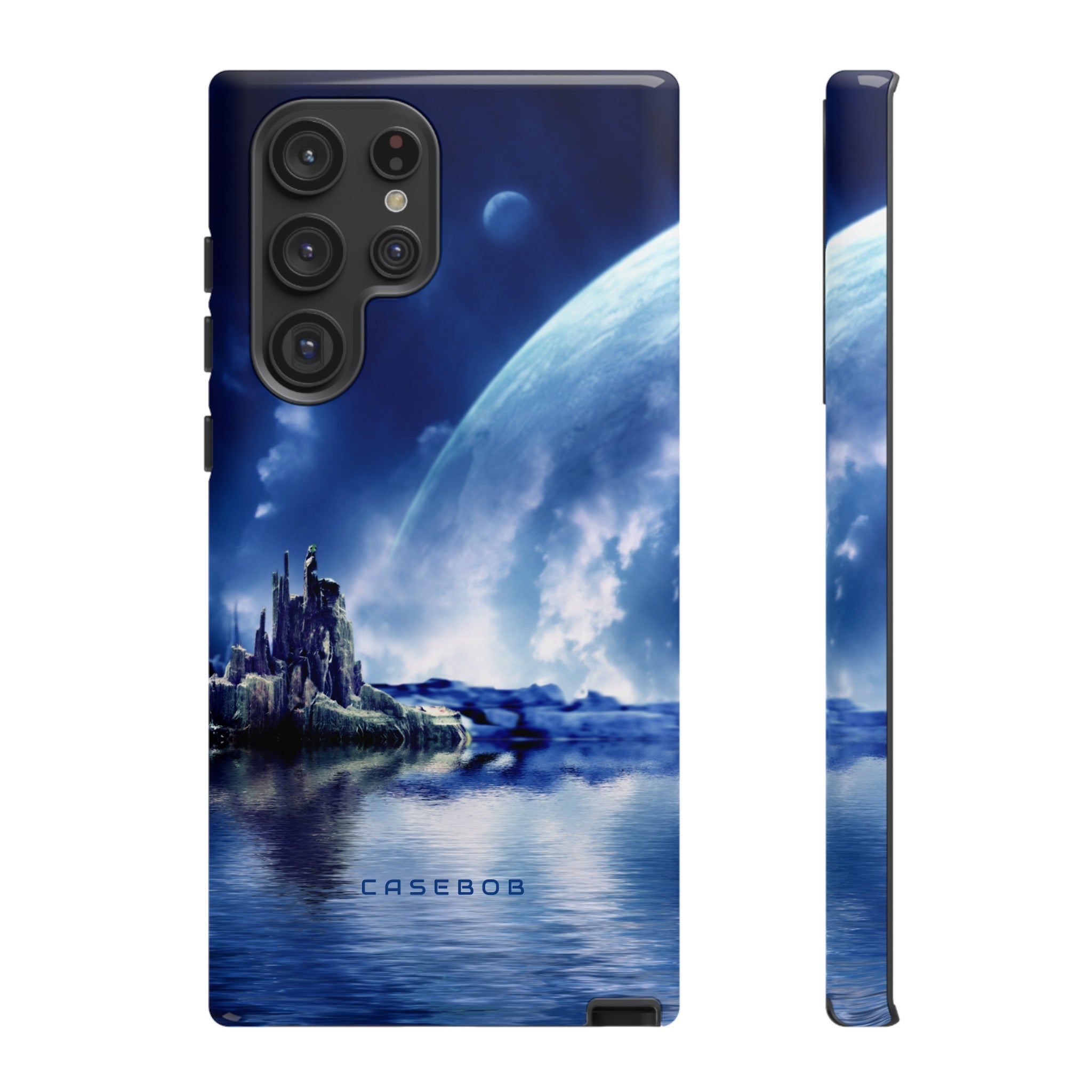 Landscape in fantasy planet - Protective Phone Case