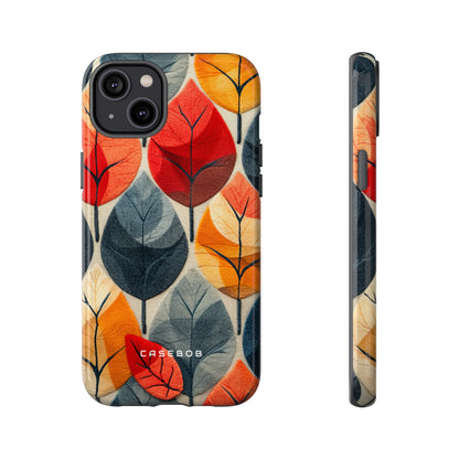 Scandinavian Leafy Serenity - Protective Phone Case