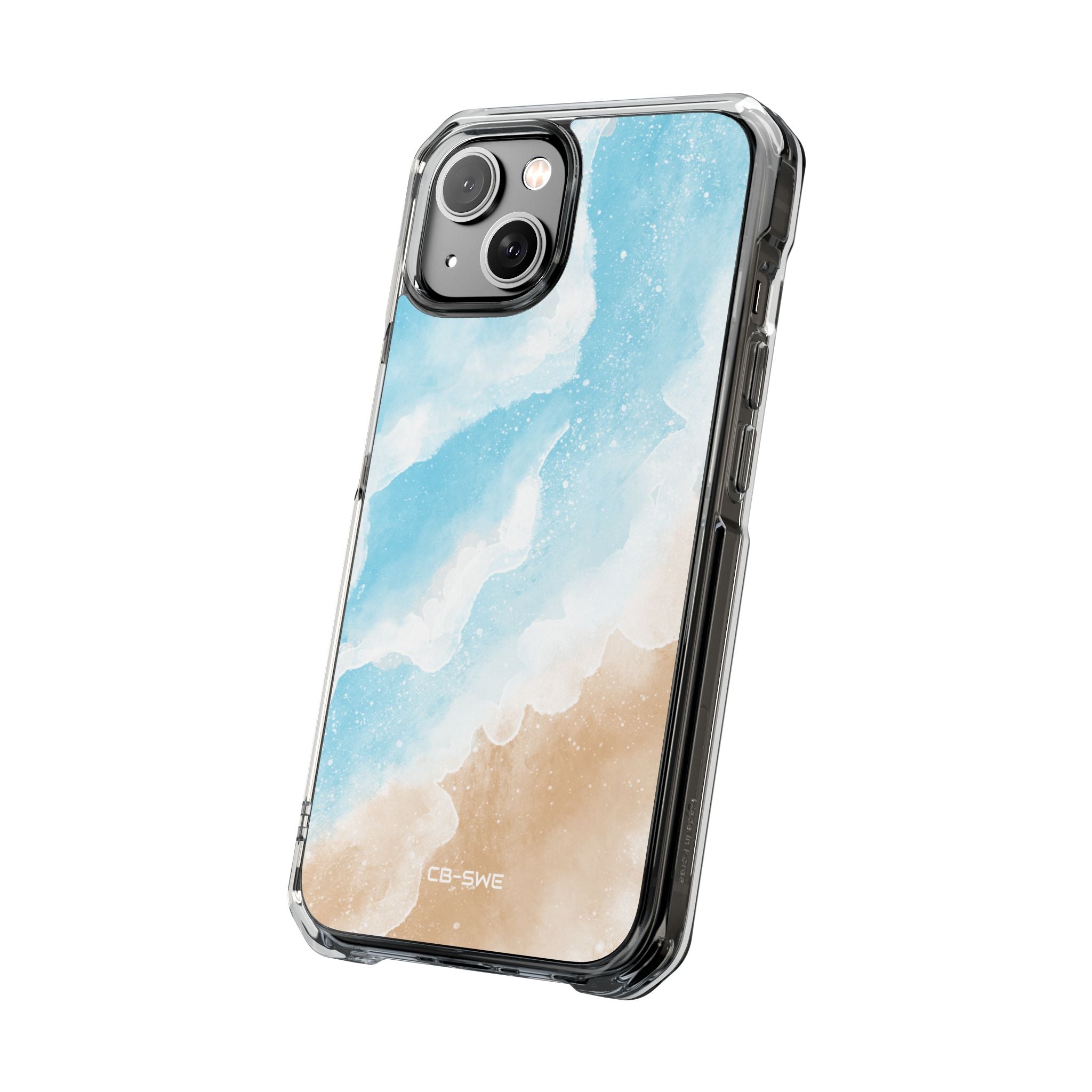 Serene Coastal Whispers iPhone Case - Impact