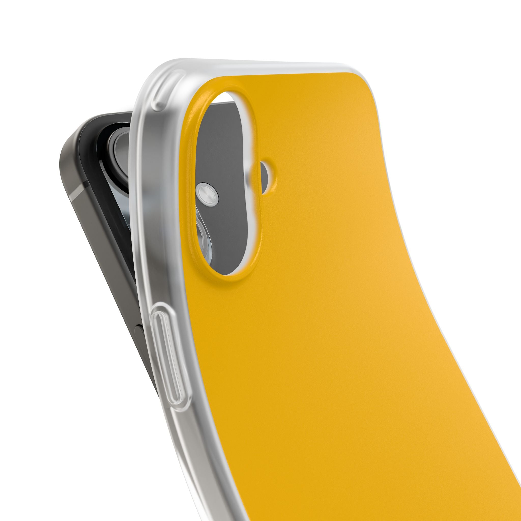 Amber Yellow - Flexi iPhone 16 Phone Case