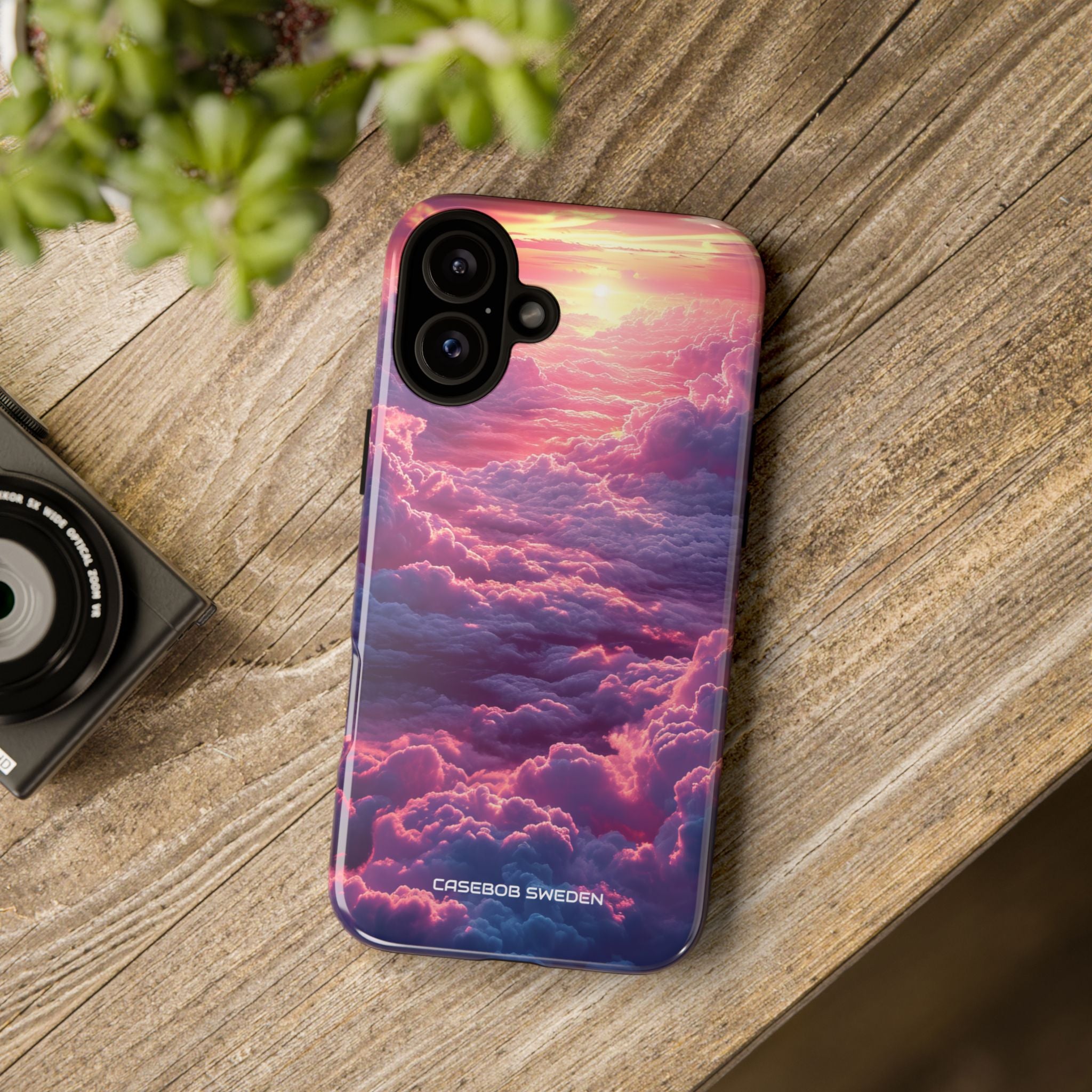 Pink Purple Clouds - Tough iPhone 16 Phone Case