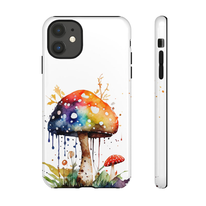 Rainbow Mushroom Dream - iPhone Case