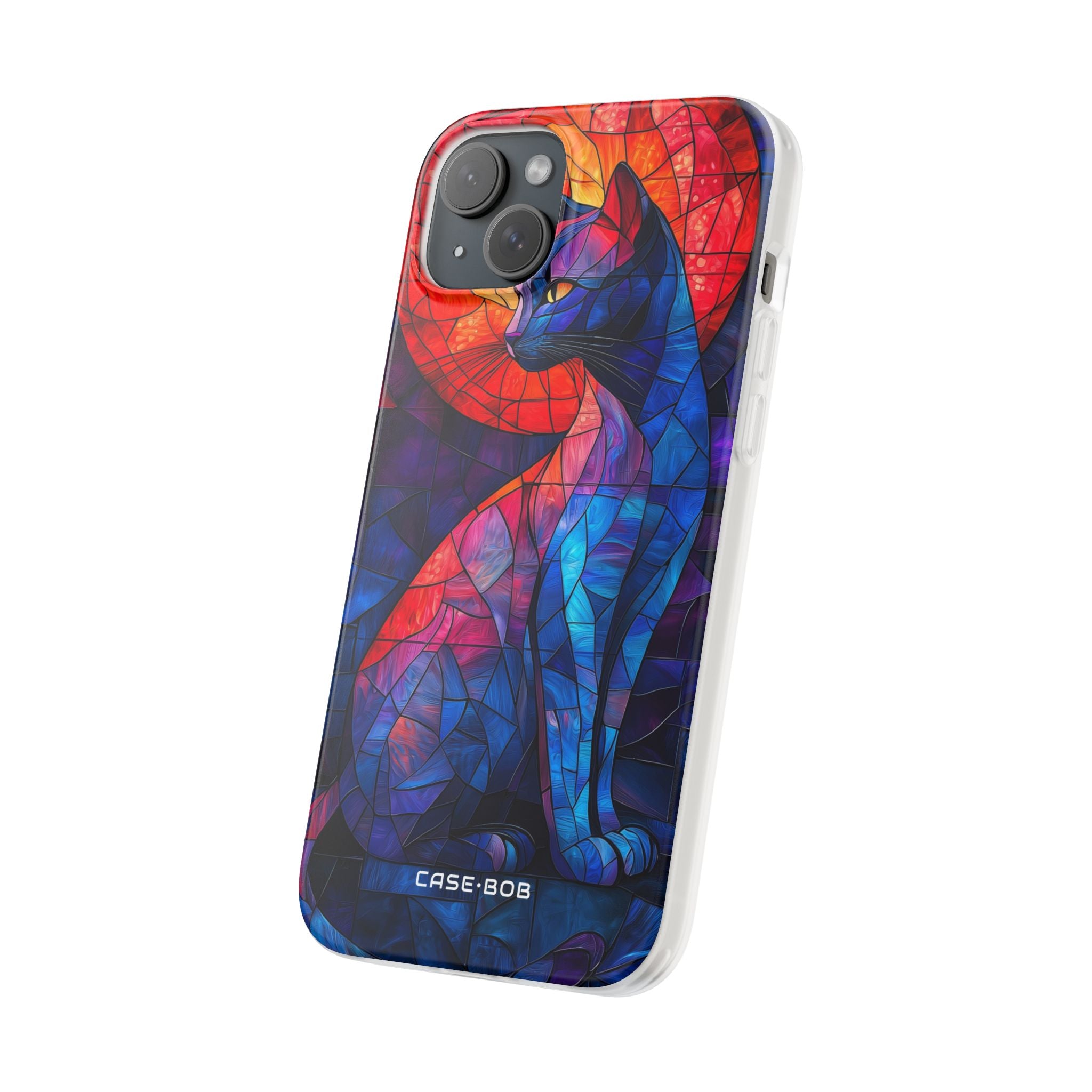 Celestial Cat iPhone 15 Plus Case - Soft
