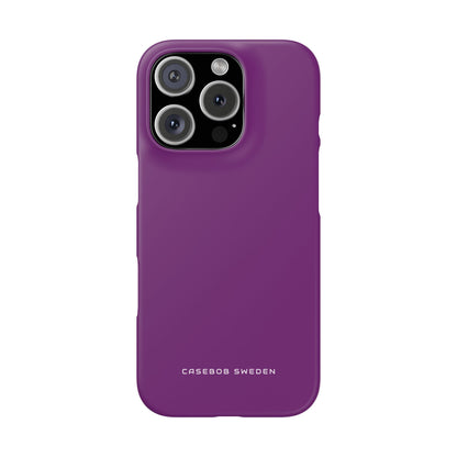 Purple iPhone 16 - Slim Phone Case