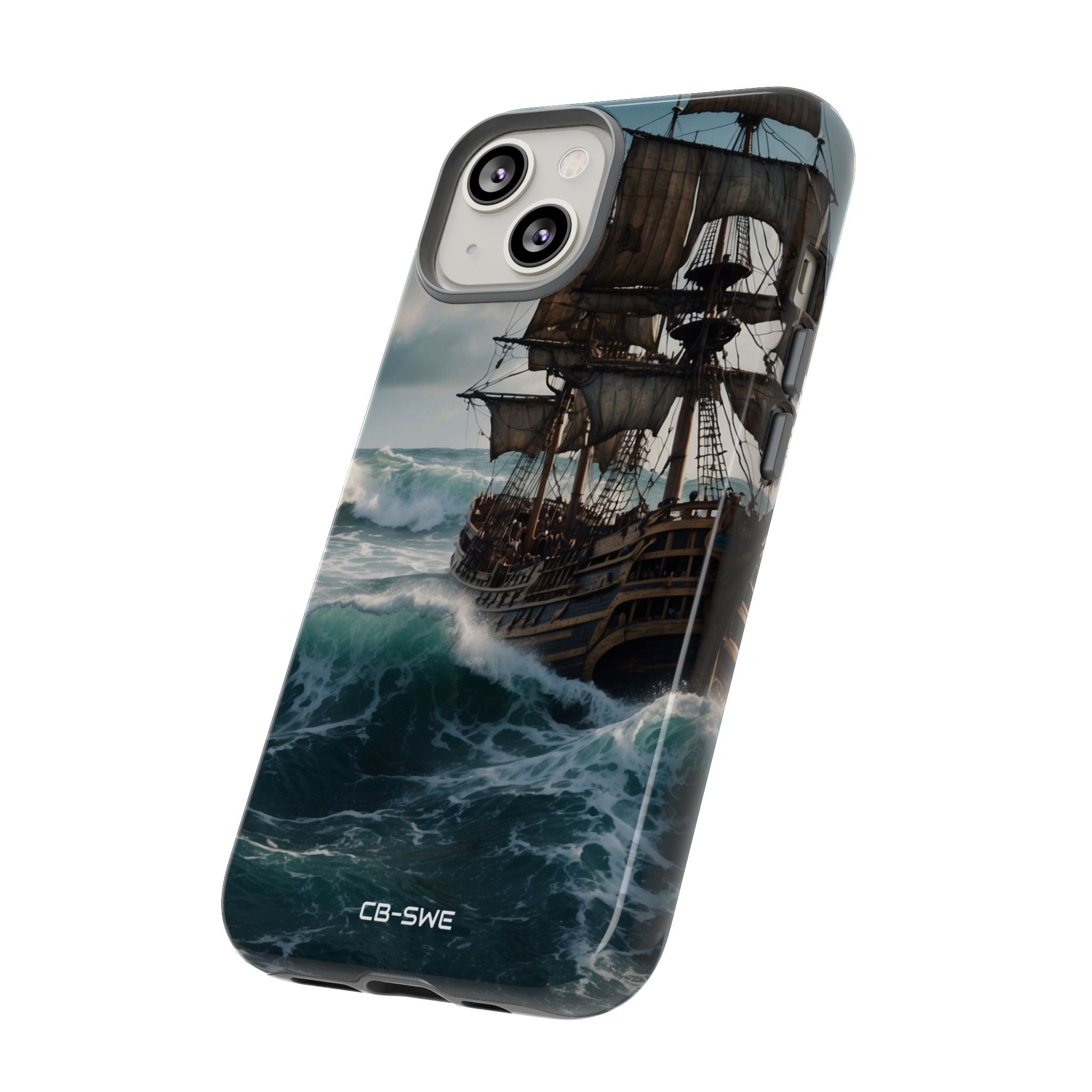 Ship Faces Waves - iPhone Case