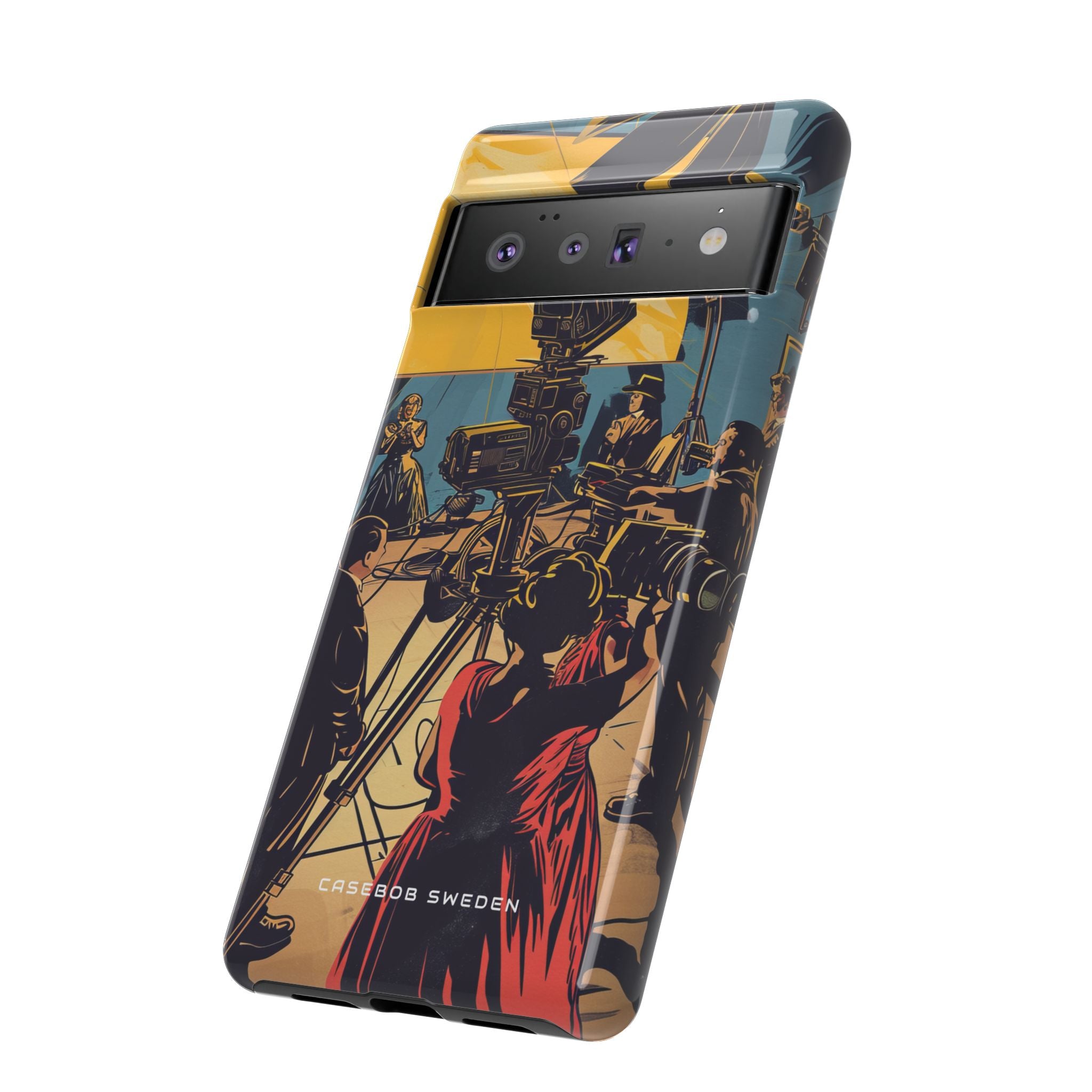 Golden Era Cinematic Spotlight Google Pixel 6 - Tough Phone Case