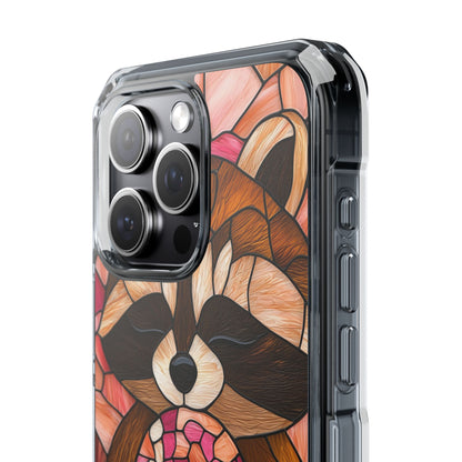 Raccoon Holds Donut iPhone Case - Impact