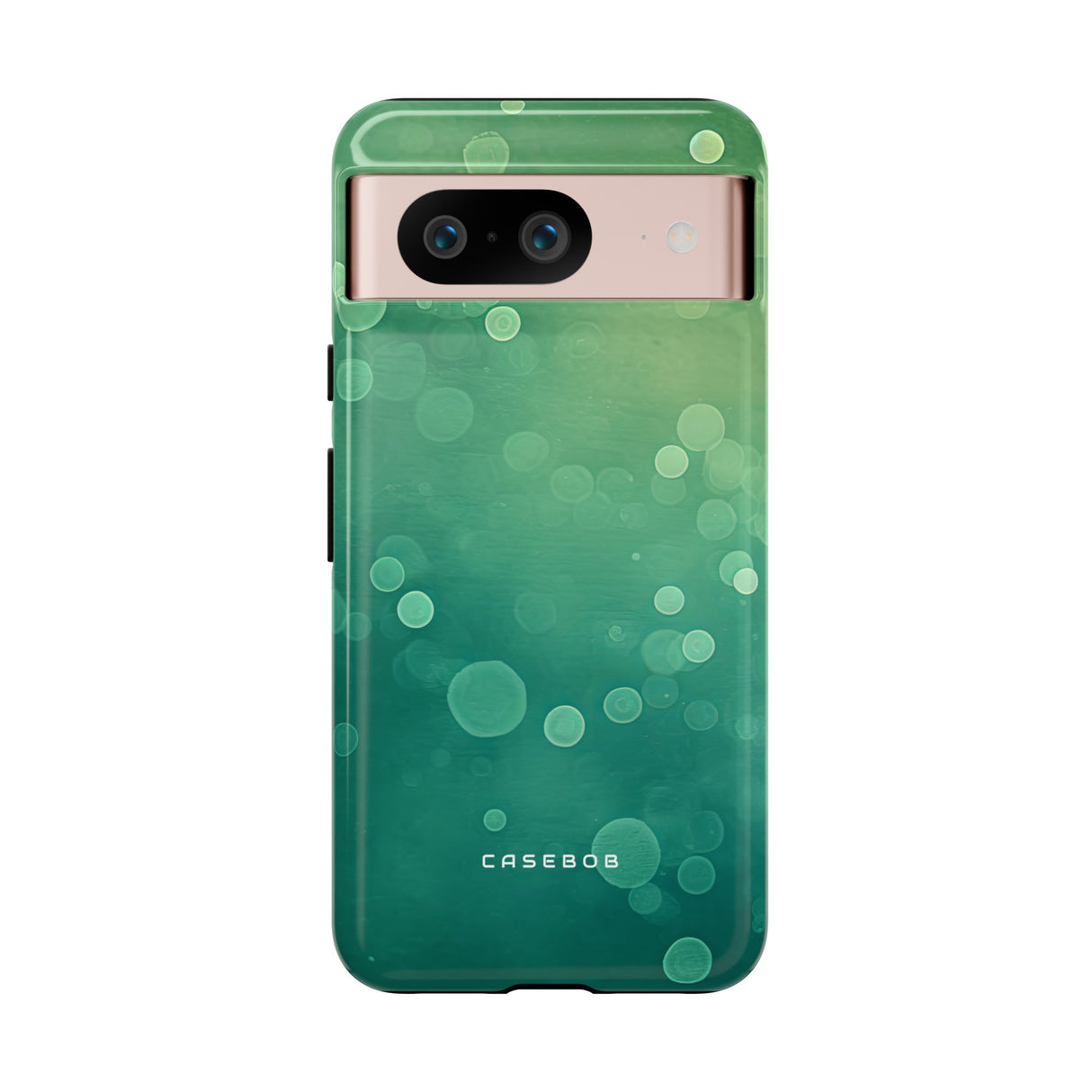 Green Dot Matrix - Protective Phone Case