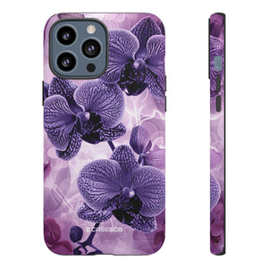 Strahlendes Orchideen-Design | Handyhülle für iPhone (Schutzhülle) 