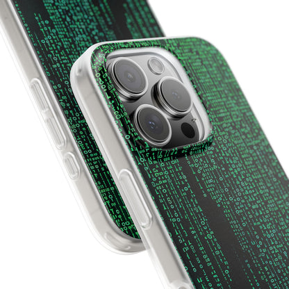 Matrix Gradient Flow iPhone 16 - Flexi Phone Case