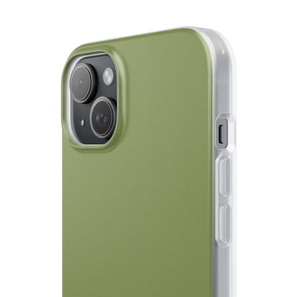 Moss Green iPhone 15 - Flexi
