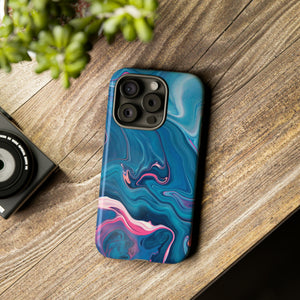 Blue Ink - Protective Phone Case