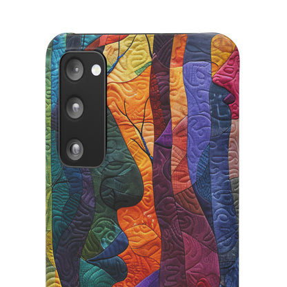 Interwoven Vibrance | Slim Phone Case for Samsung