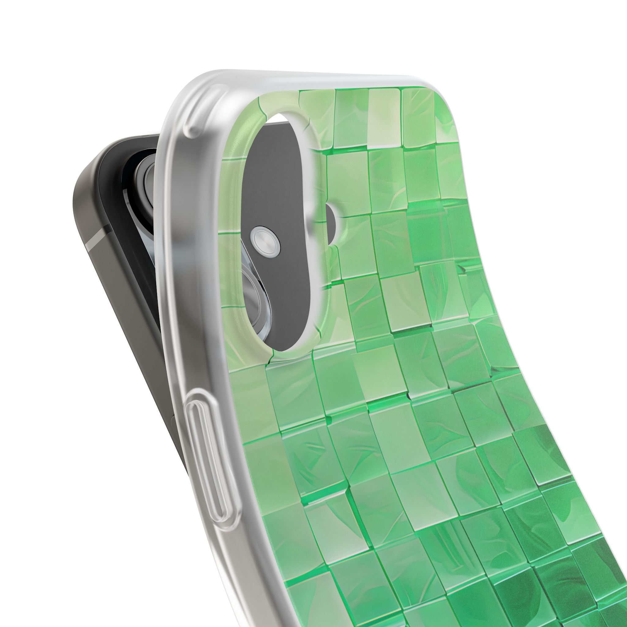 Gradient Verdegrid iPhone 16 - Flexi Phone Case