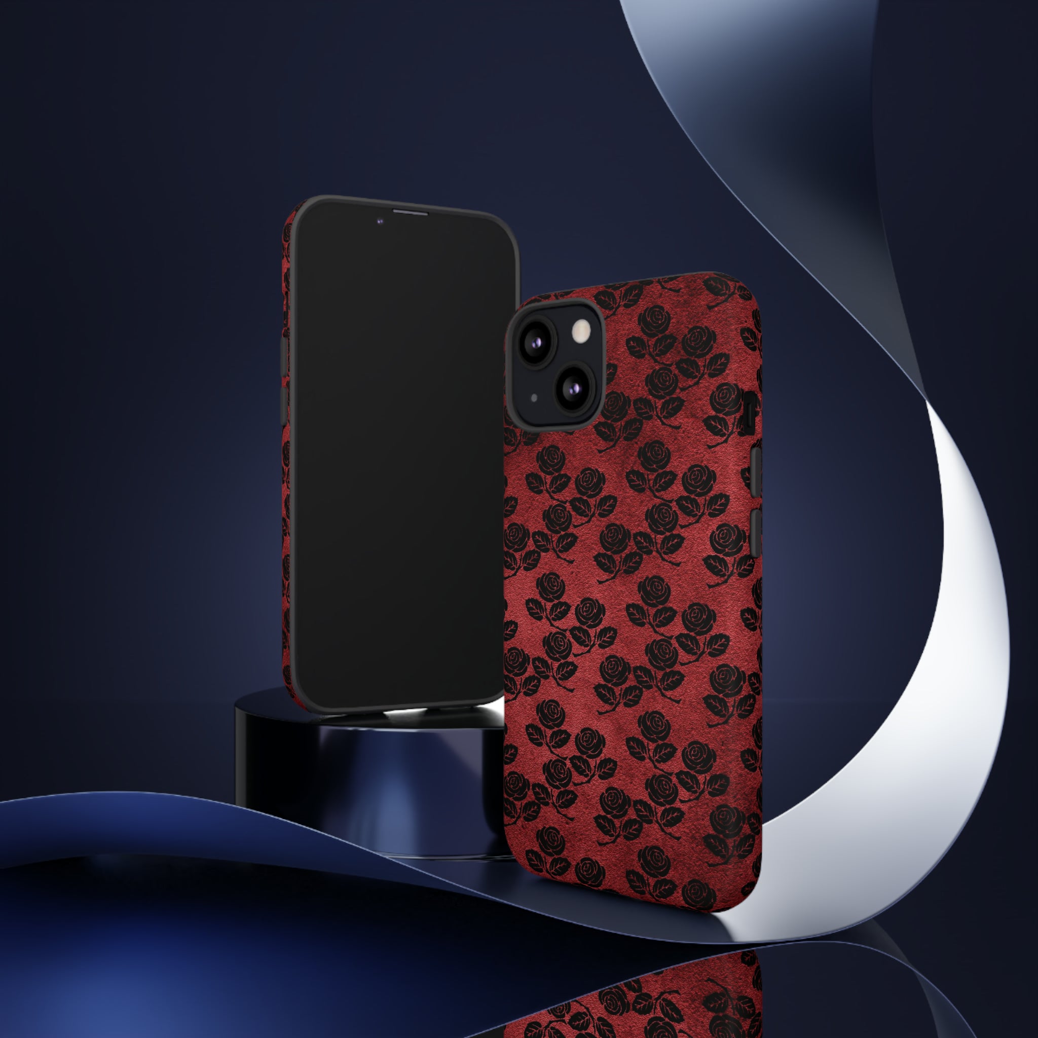 Rosemony Gothic Flower - Protective Phone Case