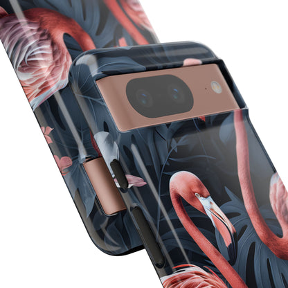Flamingos Embrace Nature - Google Pixel Case