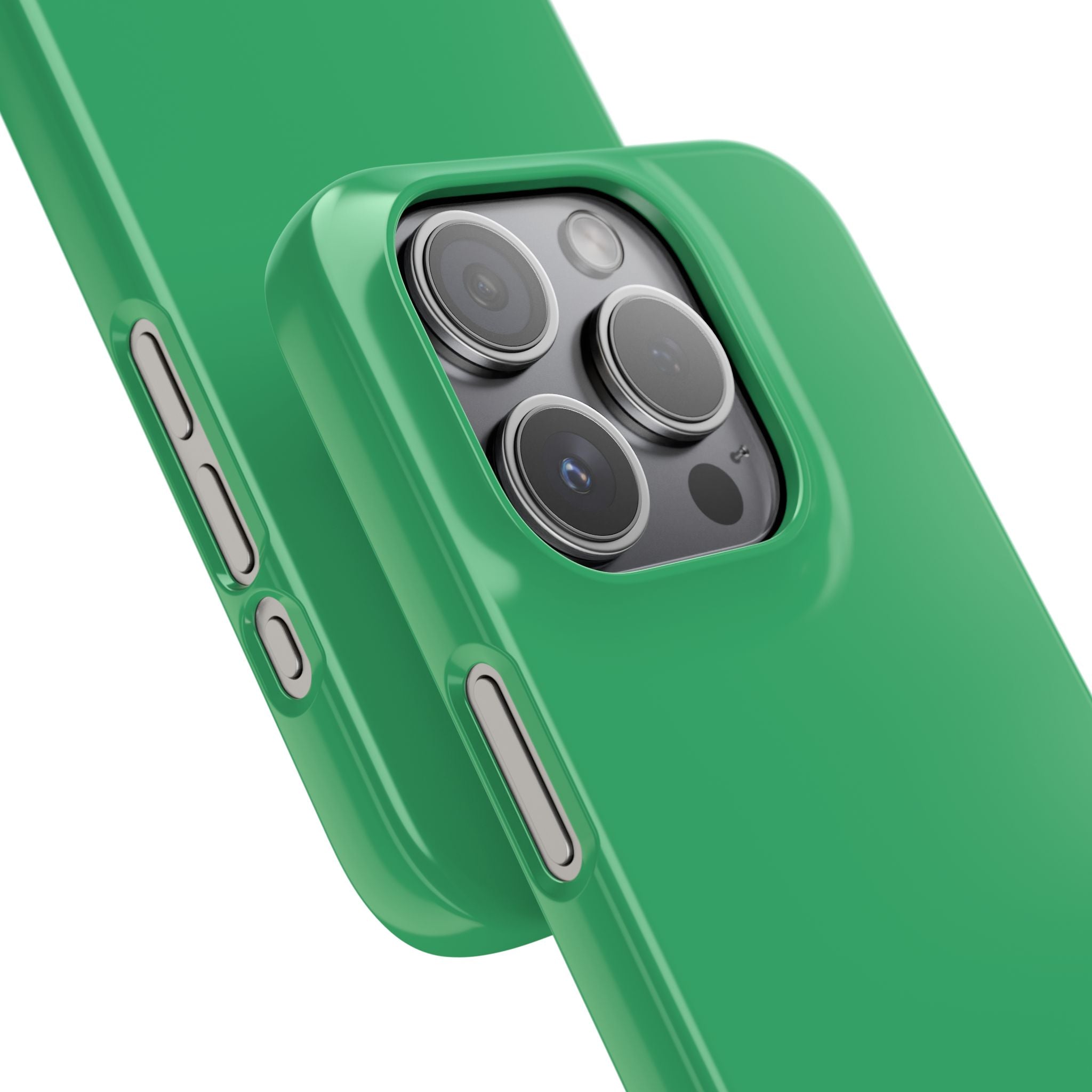 Medium Sea Green iPhone 15 - Slim Phone Case